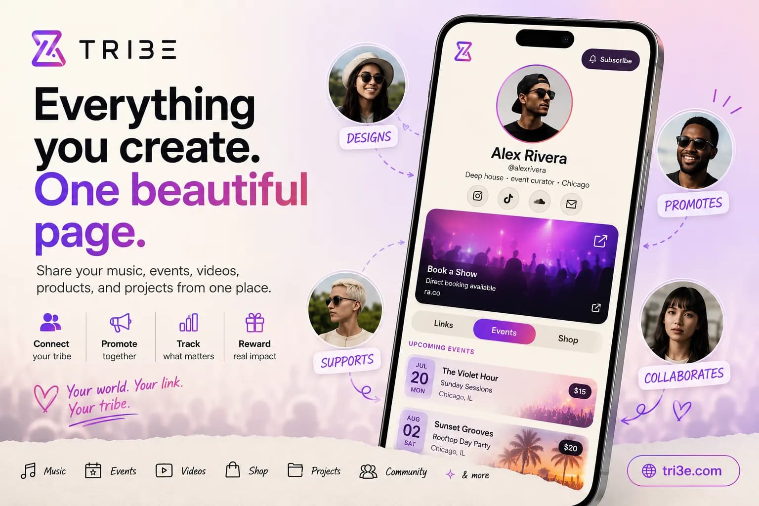 TRIBE for Artists and DJs